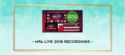 MFA Live 2018 Recordings digital courses