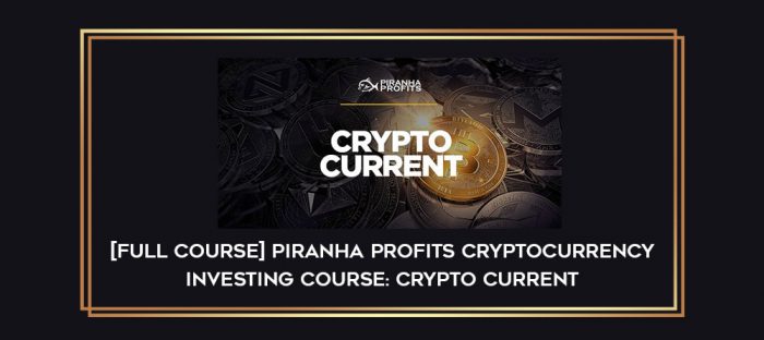 [Full Course] Piranha Profits Cryptocurrency Investing Course: Crypto Current digital courses