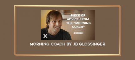 MorningCoach by JB Glossinger Online courses